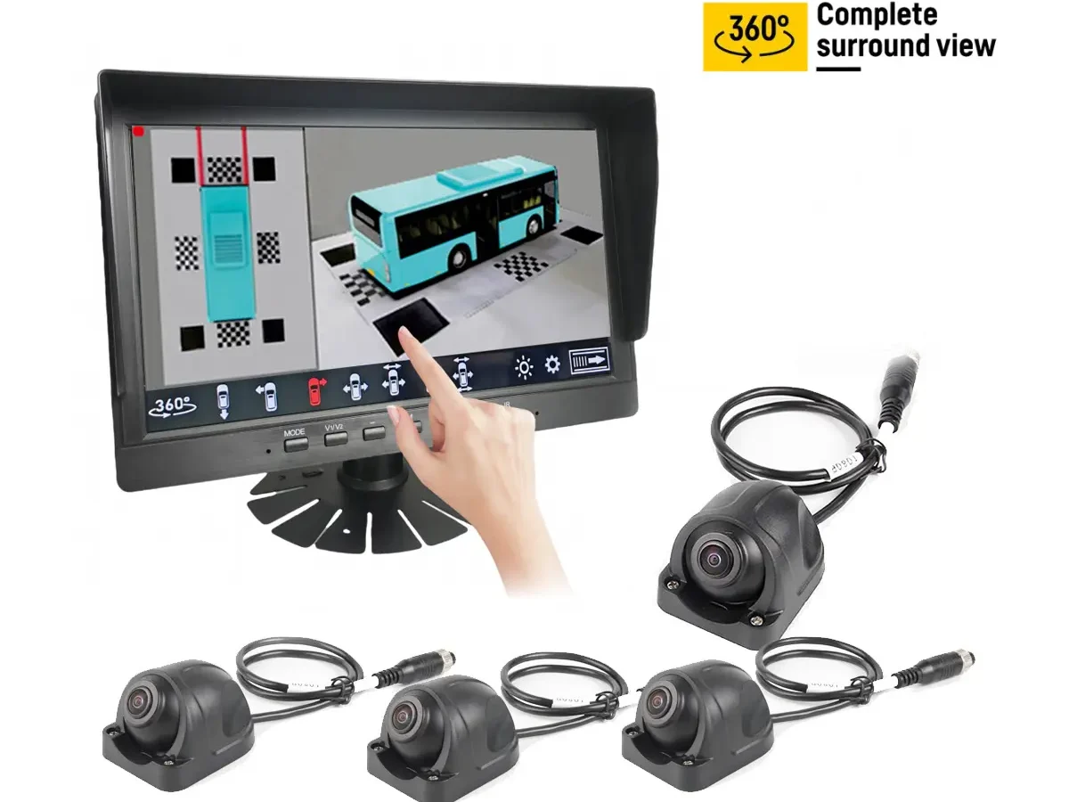 10 inch touch screen 360 surrounding camera kit 1
