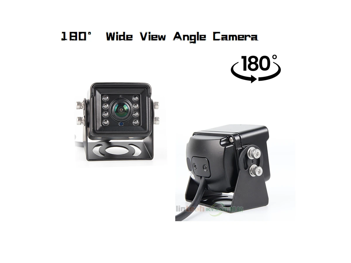 AHD 180 Degree Wide-Angle Taxi Backup Parking Camera Waterproof CCD Night Vision Reverse Vision for Garbage Truck Trailer - Image 4