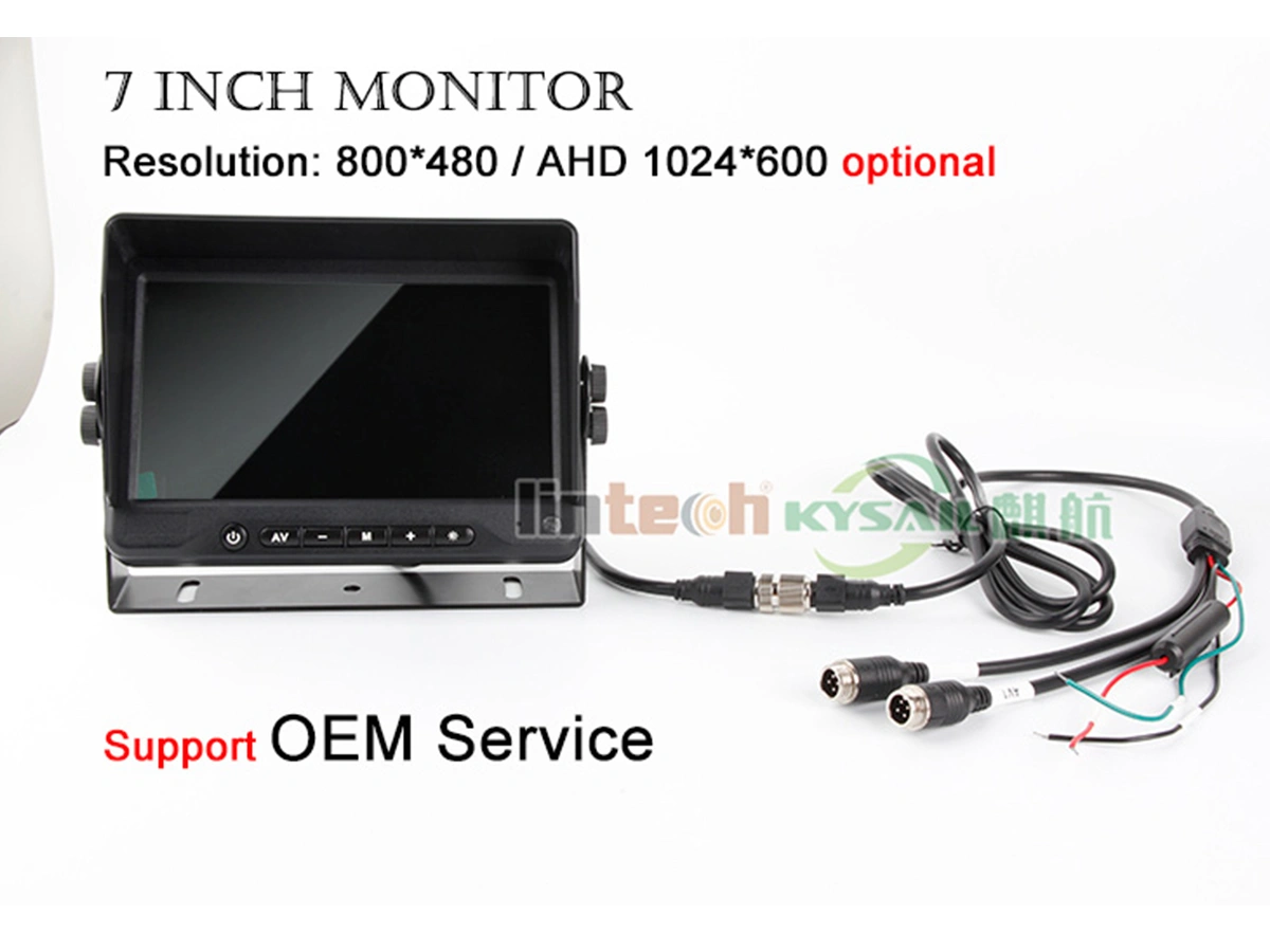 Stand Alone with Suction Mount 7 Inch Rear View LCD Car Monitor - Image 5