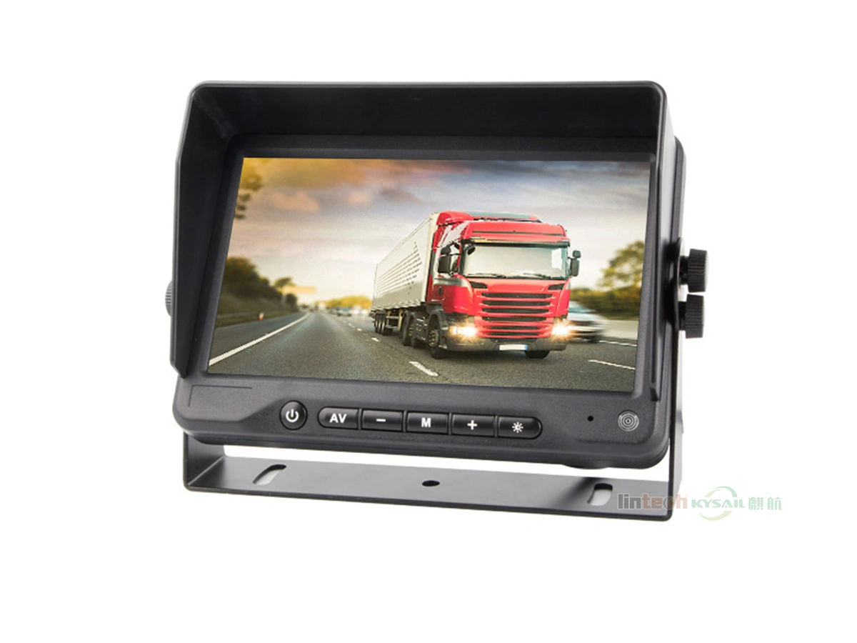 Stand Alone with Suction Mount 7 Inch Rear View LCD Car Monitor