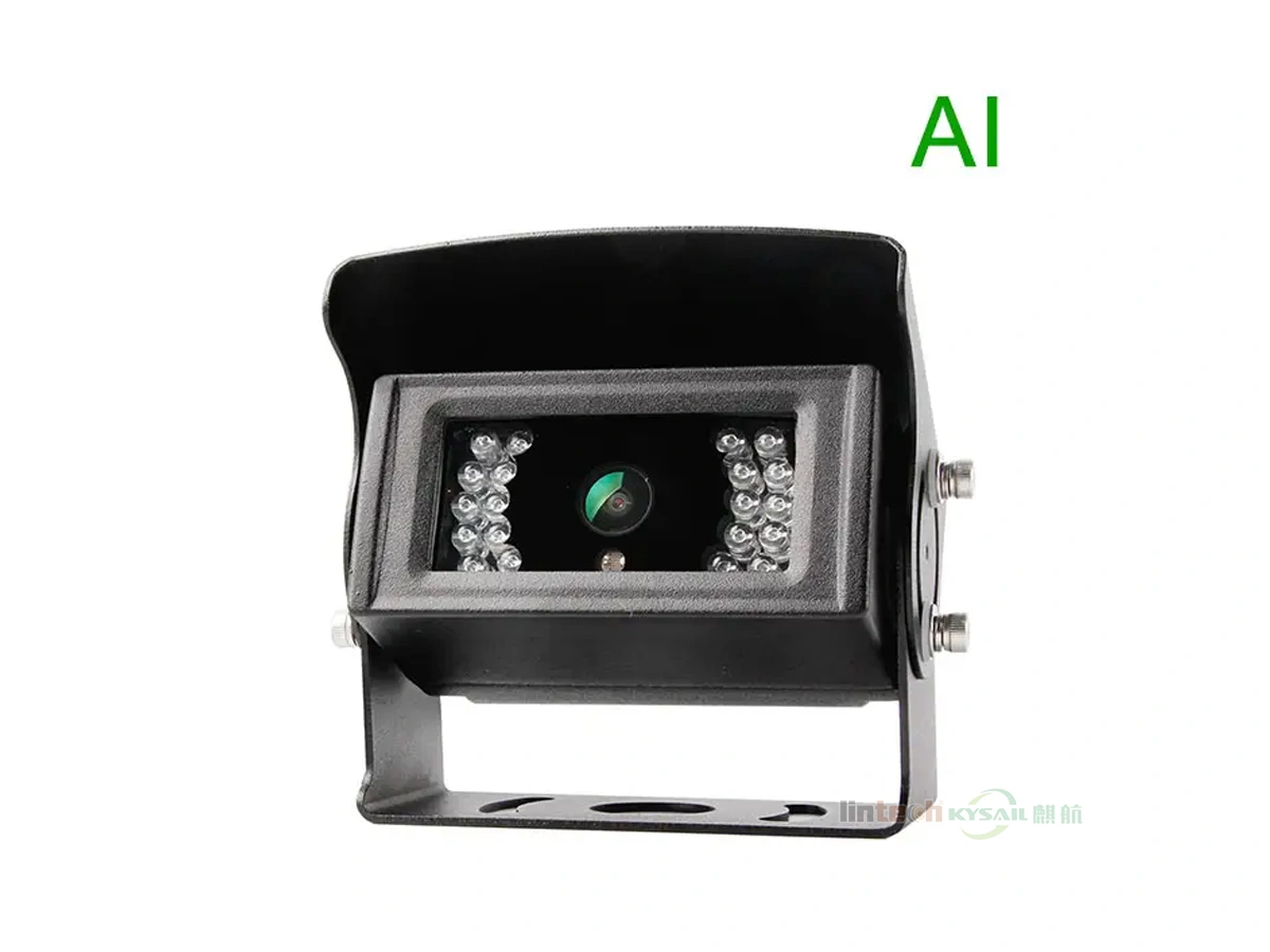Waterproof IP69K AI Vehicle Pedestrian Cyclist Detection 1080P AHD Side BSD Camera