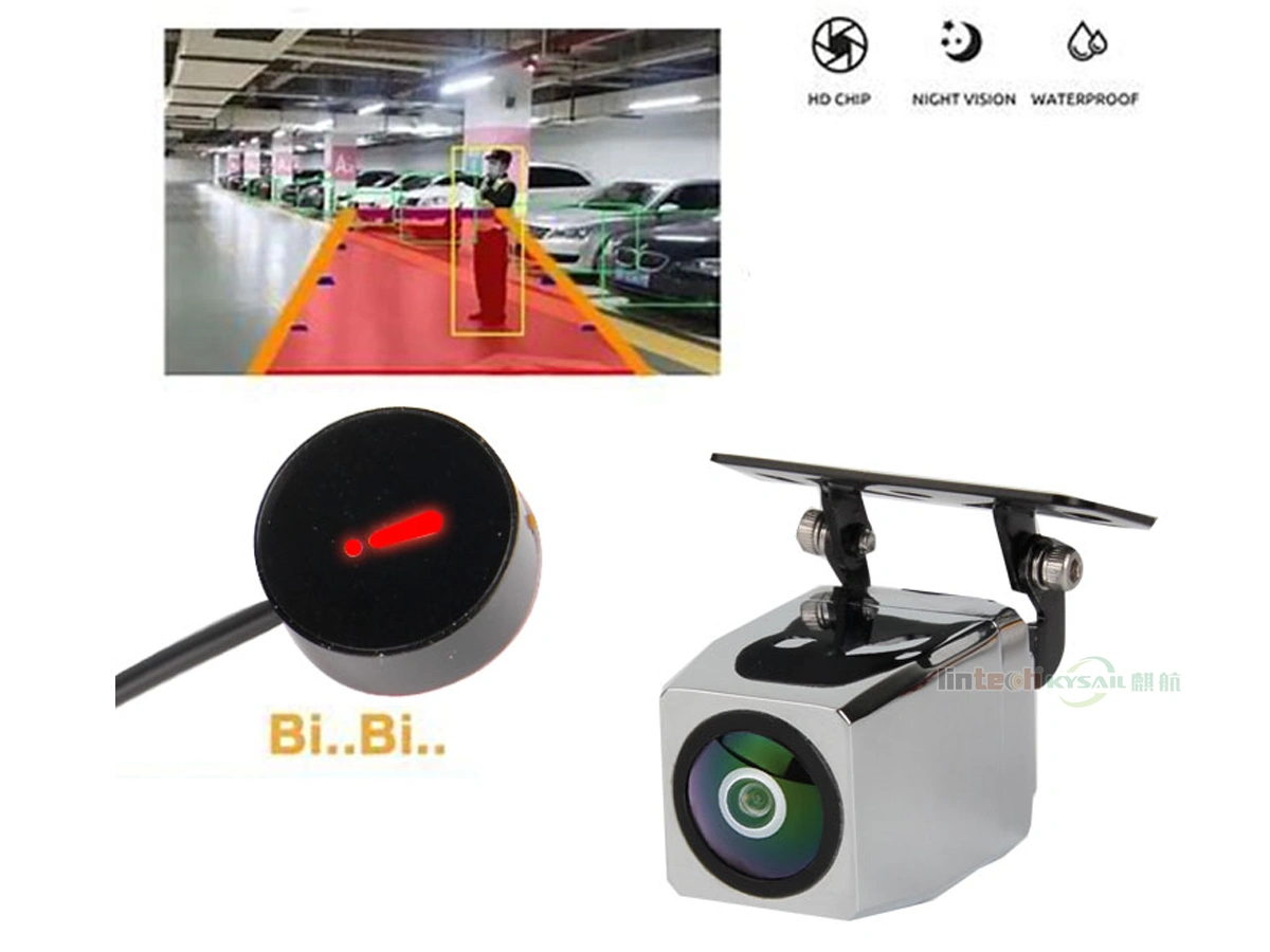 Universal Reverse Parking Smart AI Motion Detection AHD Back Camera Buzzer Alarm Warning Compatible With Android Stereo - Image 2