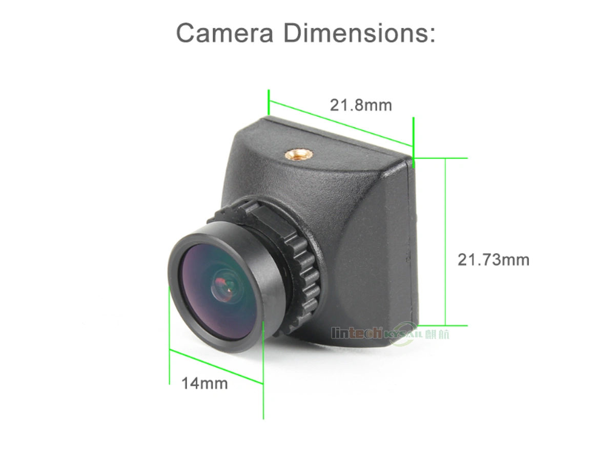 HD 1080p 60fps Micro FPV Camera for Racing RC Drones Multi-Copter - Image 2