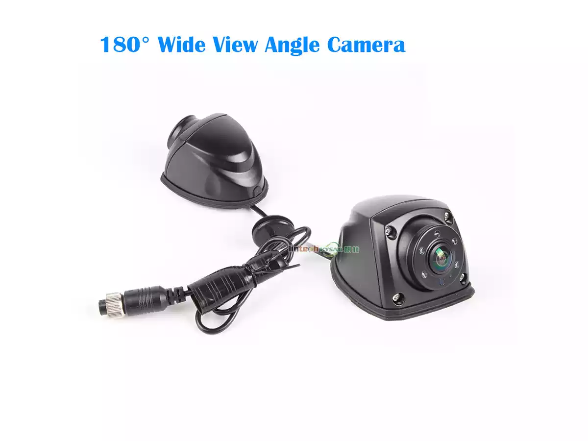 High Definition AHD 180 Degree Side View Camera for Cars Cargo Vans RVs Truck - Image 3