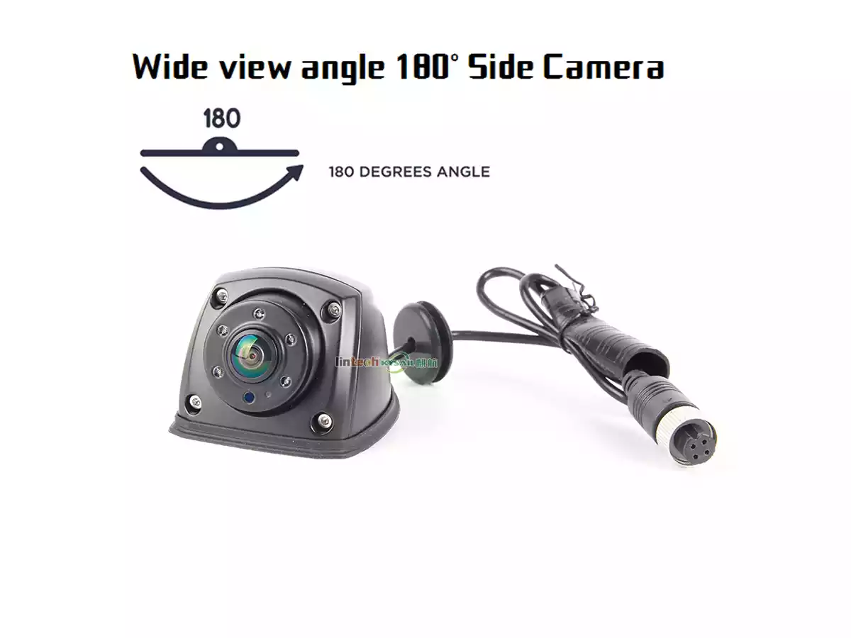 High Definition AHD 180 Degree Side View Camera for Cars Cargo Vans RVs Truck - Image 5