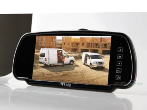 7 inch TFT LCD Rear View Clip-On Vehicle Mirror Monitor For Reverse