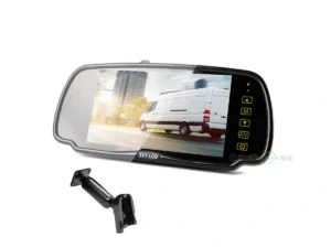 Metal Bracket 7 Inches TFT LCD Color Car Mirror Monitor