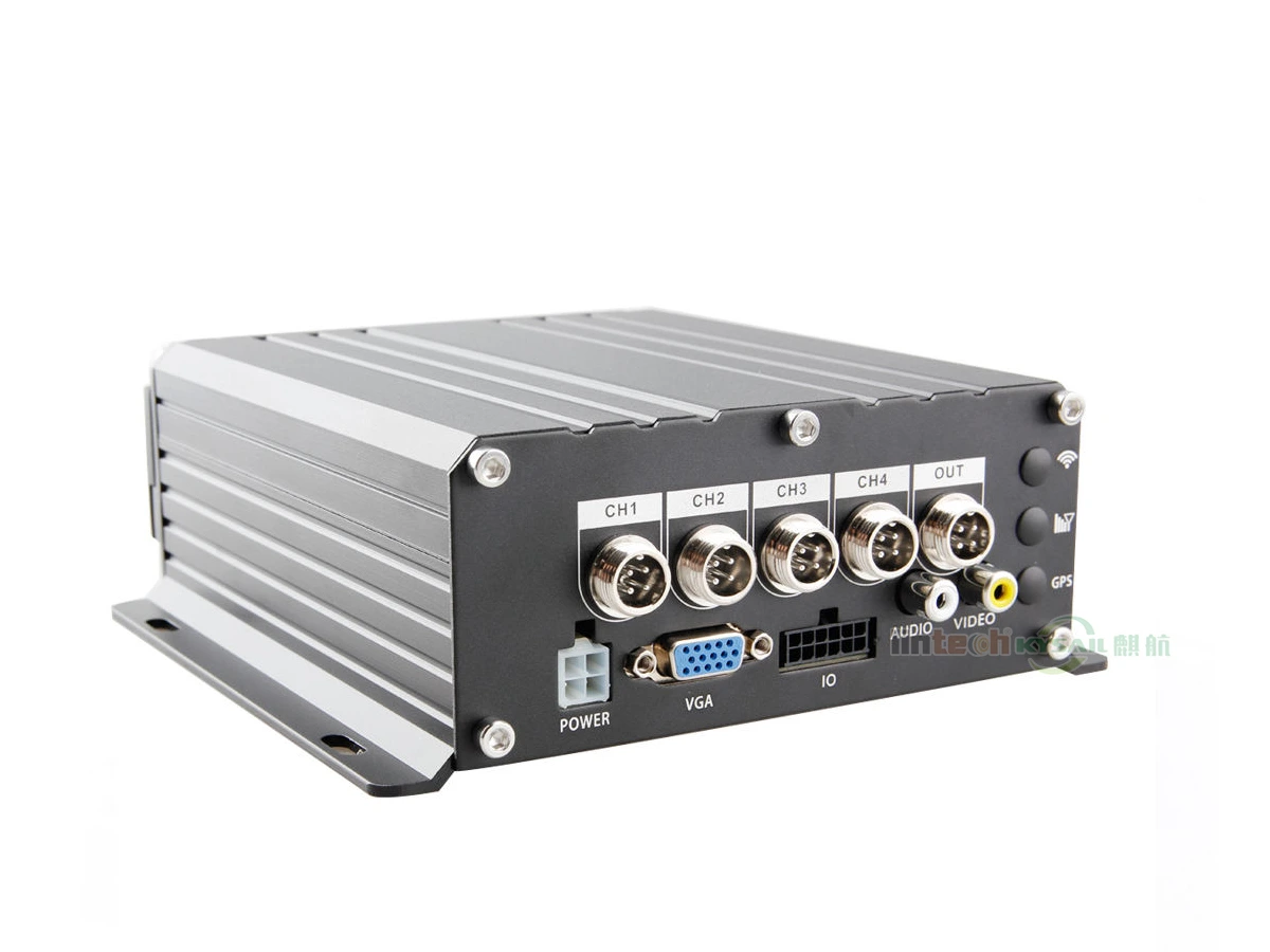 Truck Hard Disk 4CH 1080P 4G WiFi MDVR with 4 Camera Car DVR