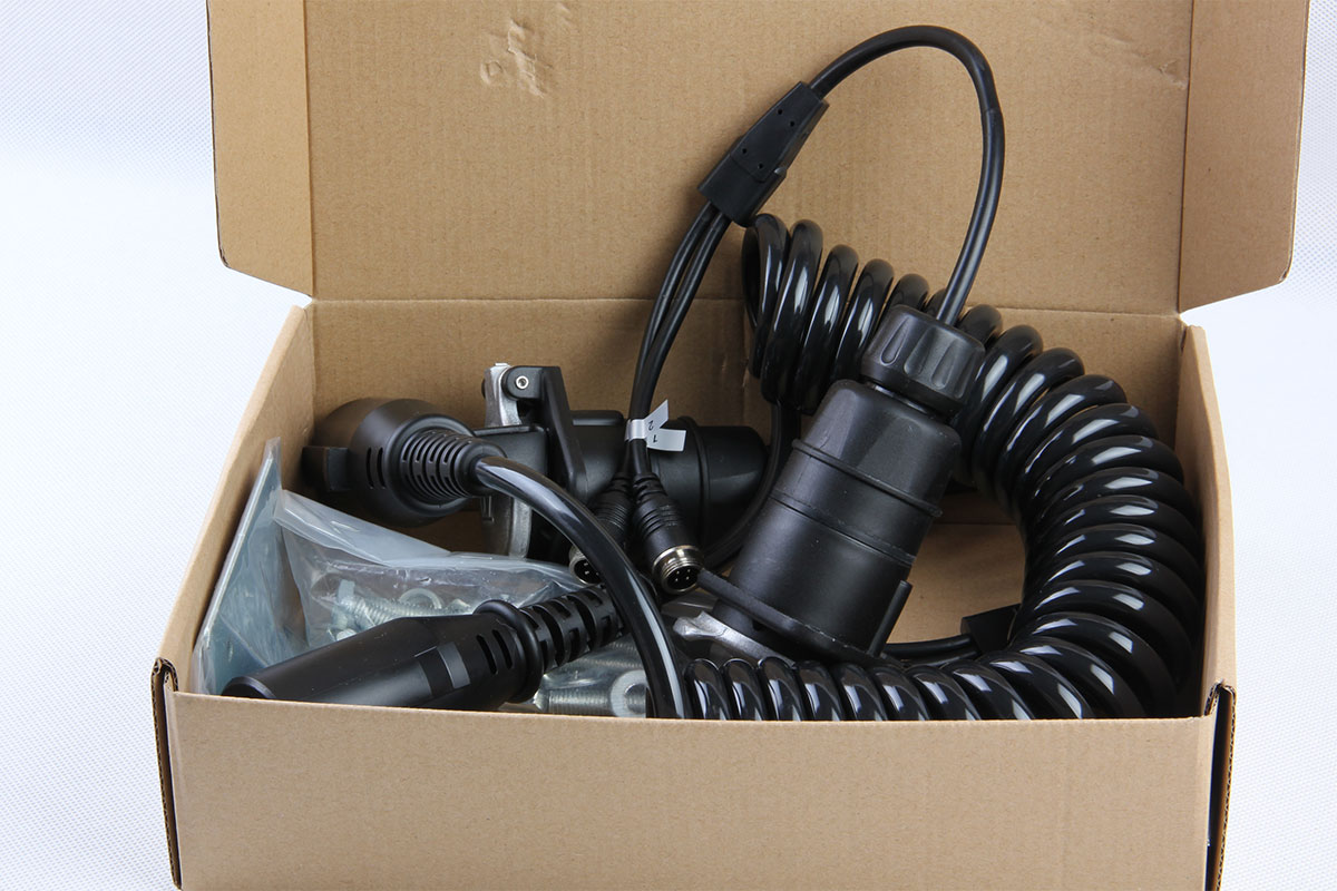 2 Channels Trailer Cable For Dual Camera Connection - Image 3