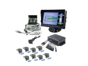 AHD Visualable Front and Rear Parking Sensor System