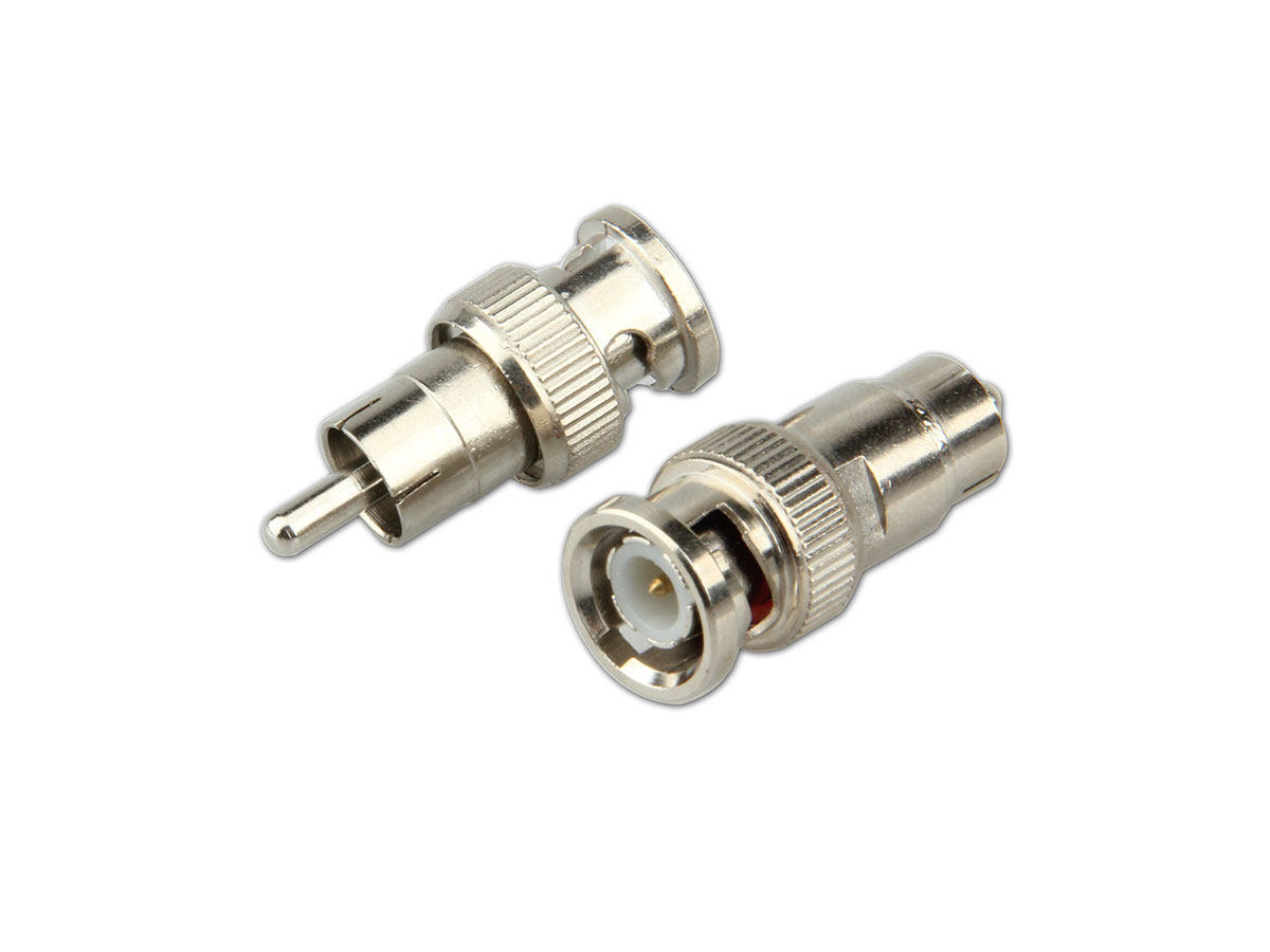 BNC male to RCA male convertor