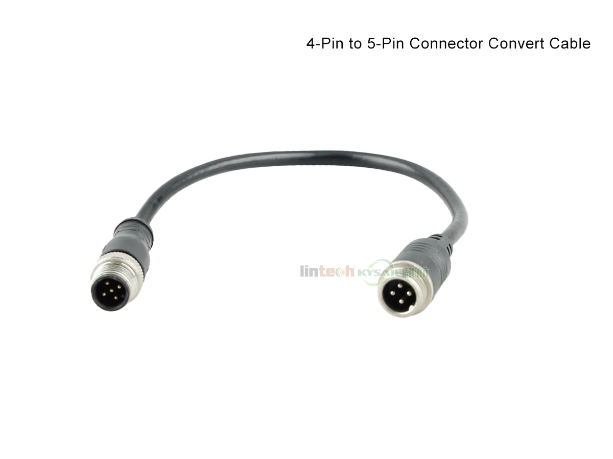 4-Pin to 5-Pin Connector Convert Cable 0.3 meter