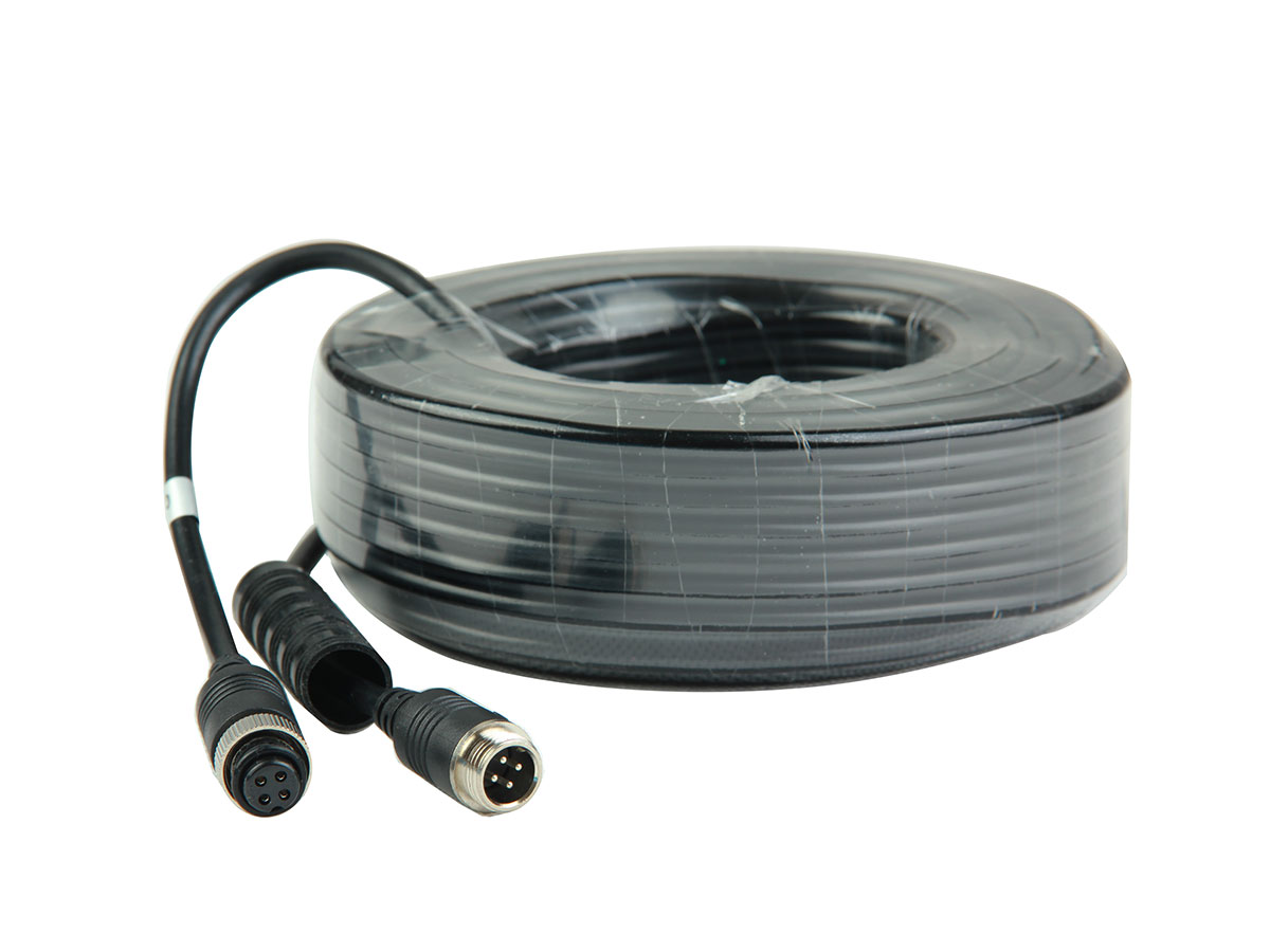 M12 4Pins Aviation Connectors Male to Female Extension Cable