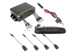 LED Display 4 Probes Forklift RV Truck Lorry Parking Sensor Kit