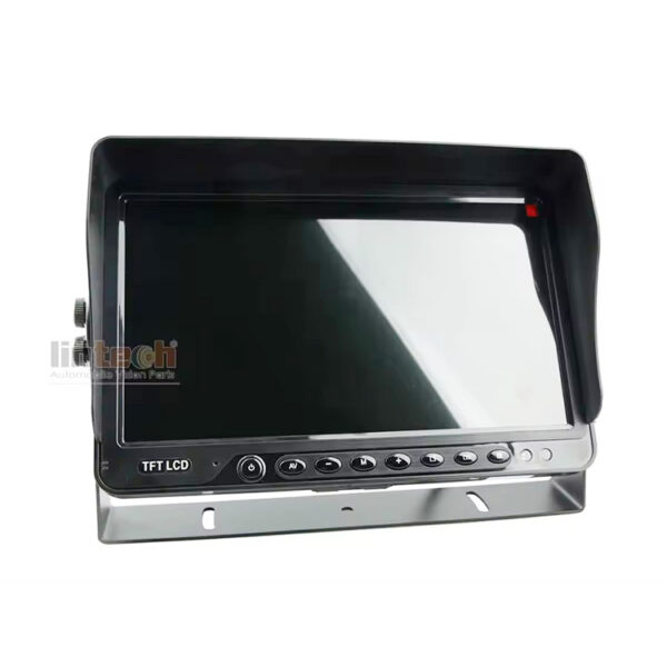 10 Inch 4 Channel LCD Caravan Display Dashboard Rear Monitor TFT Color ...