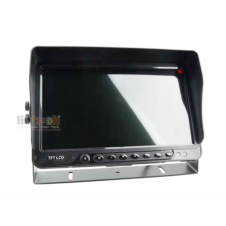 10 Inch 4 Channel LCD Caravan Display Dashboard Rear Monitor TFT Color Monitor - Image 2