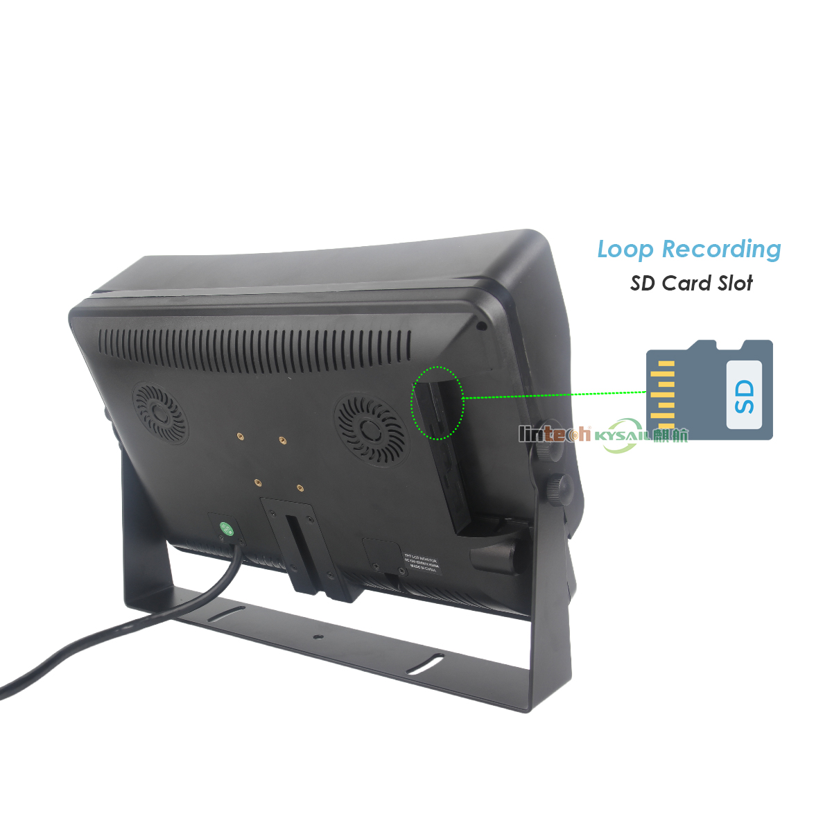 4CHs 11.6inch AHD Rear View Quad Car LCD Monitor Truck DVR Electronic Display Split Sareen - Image 3