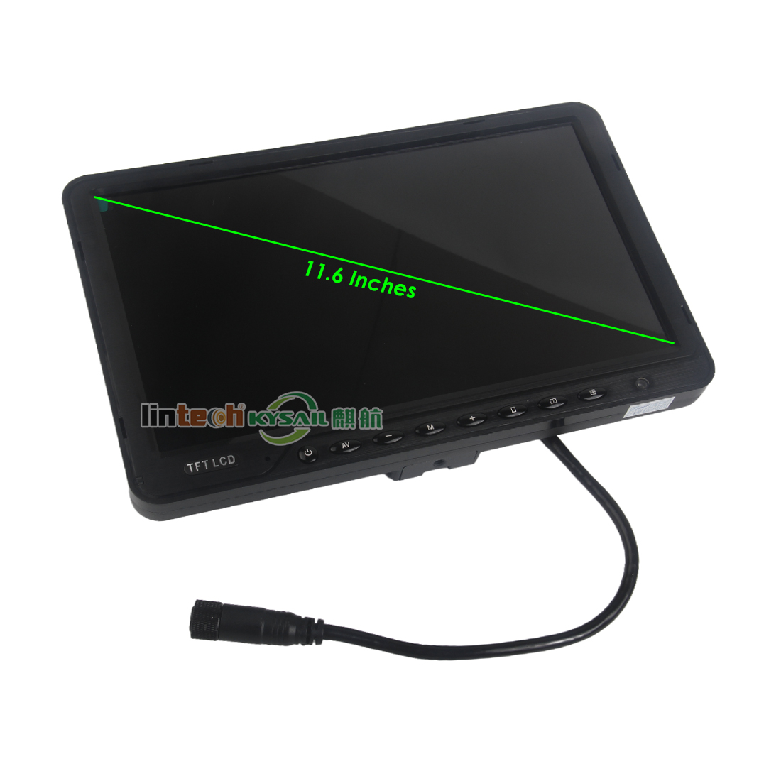 4CHs 11.6inch AHD Rear View Quad Car LCD Monitor Truck DVR Electronic Display Split Sareen - Image 6