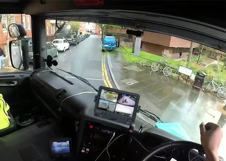 Front Rear Side View System 7.0'' Monitor IR Night Vision for RV Semi Truck Trailer Tractor - Image 8