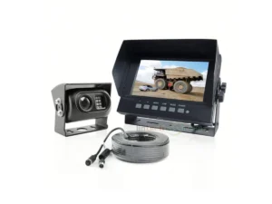 7 Inch Waterproof Monitor And Camera IP69K Snow Removal Truck Rear View Camera System