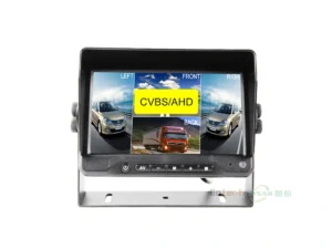 Factory Suppliers Car Accessories Reversing Aid 12V 24V Digital AHD LCD Screen 7 Quad Monitor