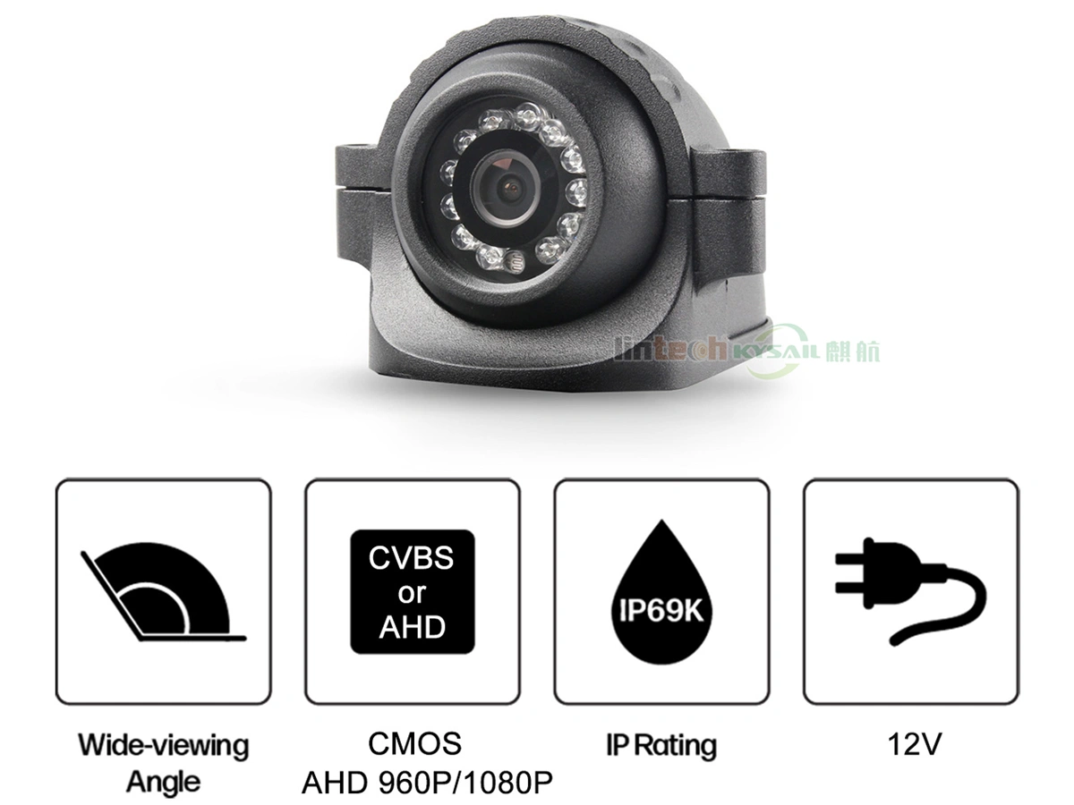 Auto Side View Camera IP69K Waterproof Side Camera - Image 6