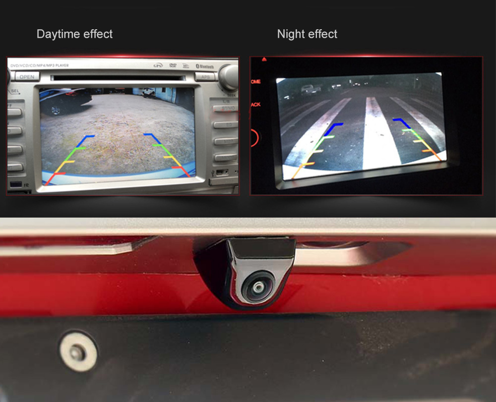 12V Reverse Adjusting Back Camera With Parking Line Car Reversing Aid Rear View Parking Assistance System For Auto Parts - Image 5