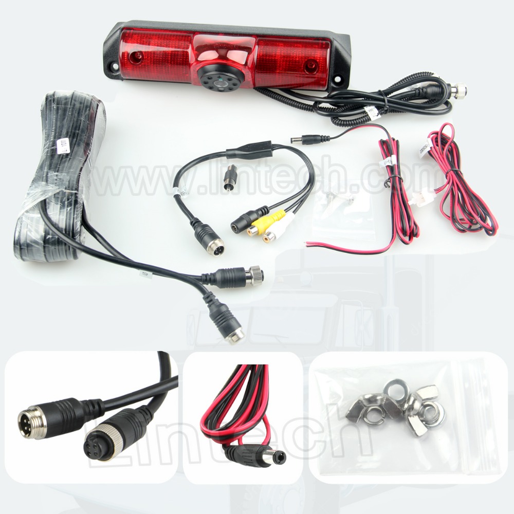 Third Brake Light Backup Rearview Camera For Chevy Express And GMC Savana Cargo Van - Image 7