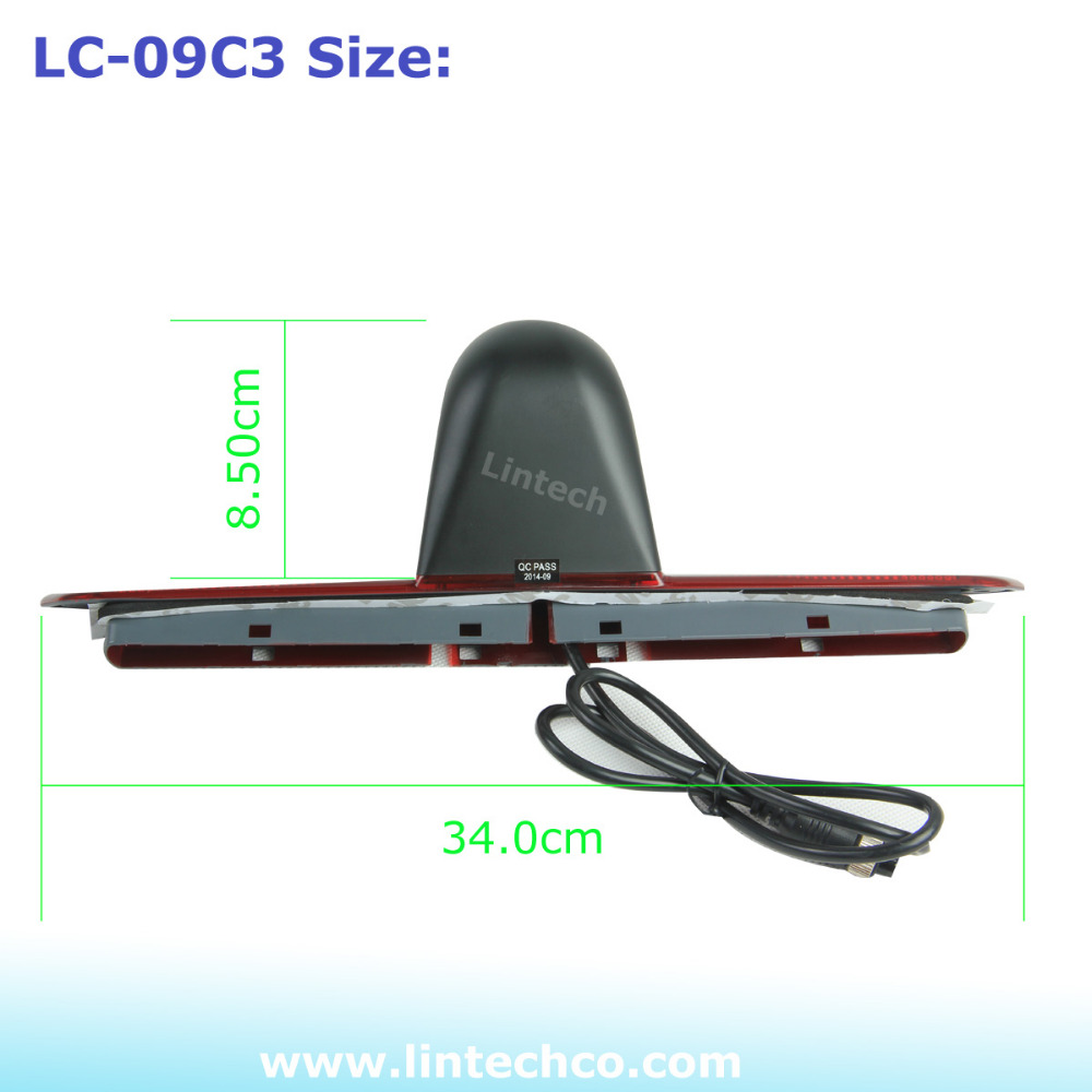 170 Degree Waterproof Reverse Mercedes-Benz Sprinter Brake Light Backup Camera - Image 4