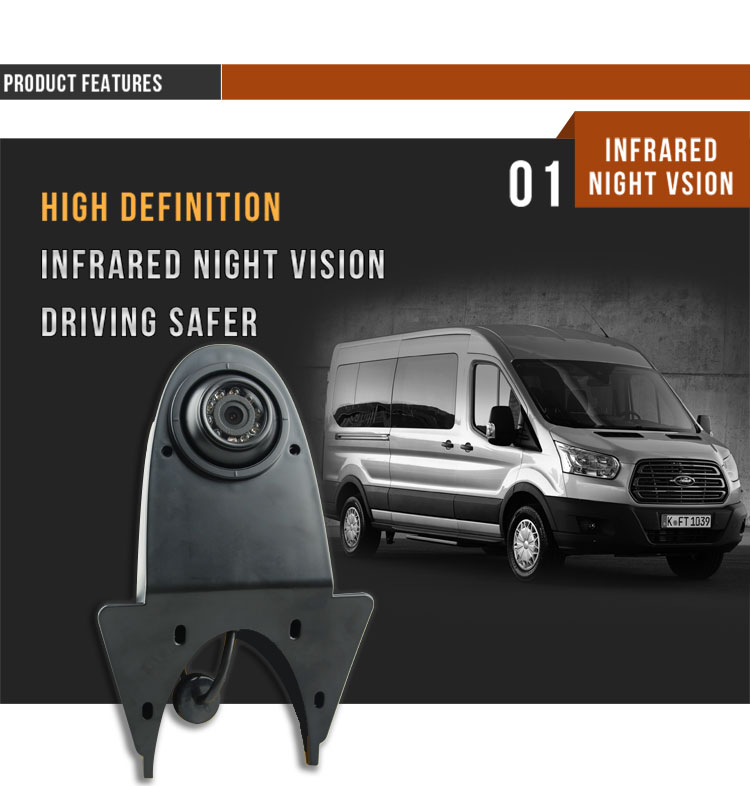 AHD CVBS Digital Waterproof IR Night Vision Rearview Backup Camera for RV Motorhome - Image 3