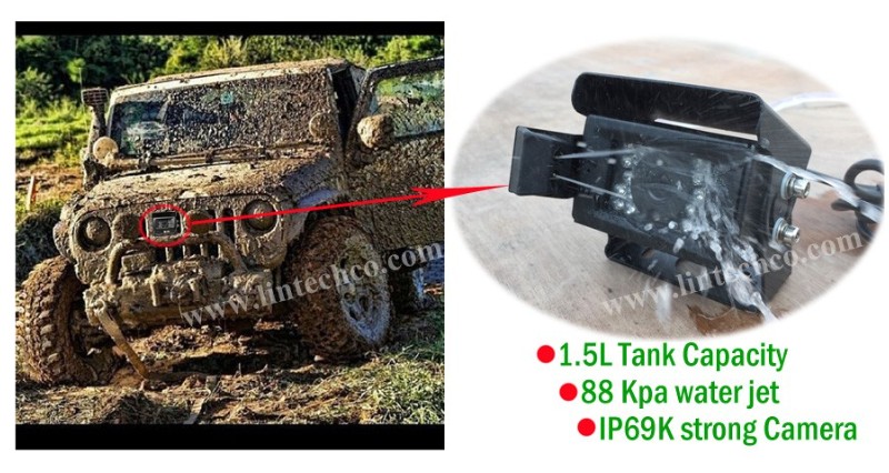 Automatic Rear View Camera Cleaning System Camera Washer - Image 3