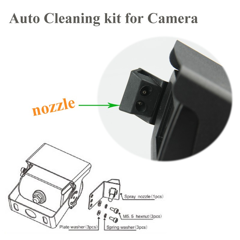 Automatic Rear View Camera Cleaning System Camera Washer - Image 7
