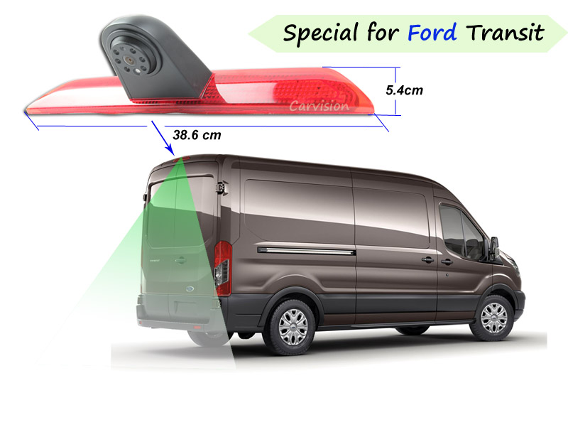 Multi-Angle Brake Lights Reverse Camera For Ford Transit - Image 2