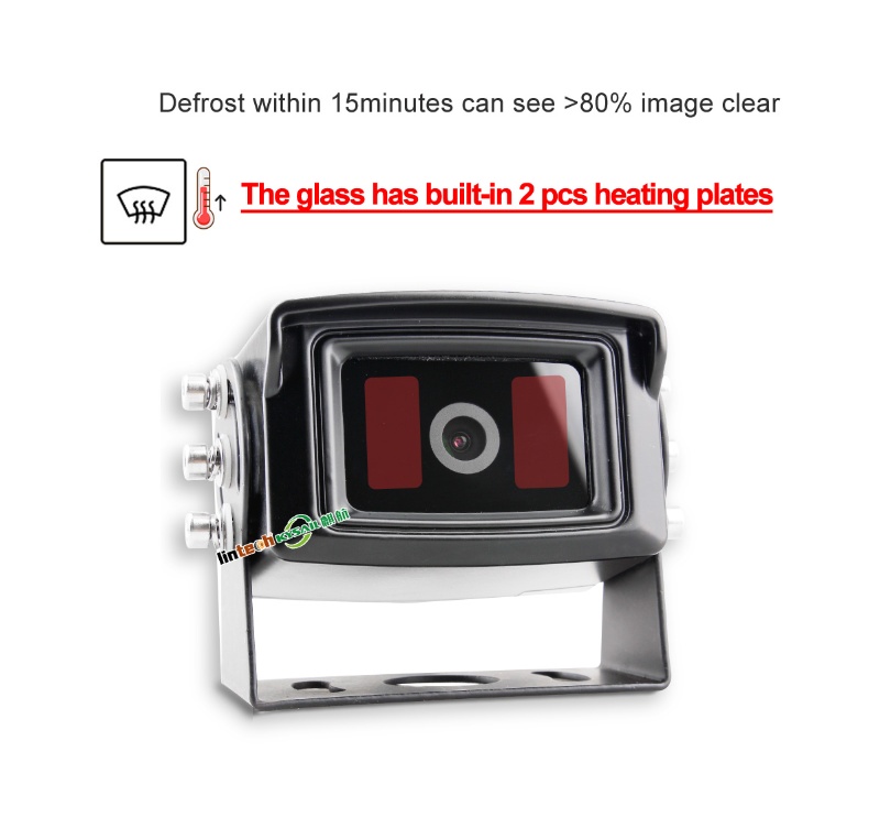 Waterproof 12-32V Volt Backup Reverse Heating Camera System For Cargo Van - Image 2