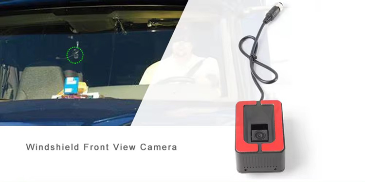 12V 720P 1080P Heavy Duty Vehicle Windshield Truck Front View Car Camera - Image 5