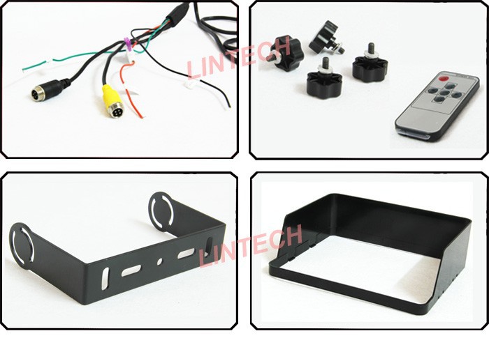 Wholesale IP69K Waterproof 5 Inch Monitor With U Bracket For Trucks Outdoor - Image 5