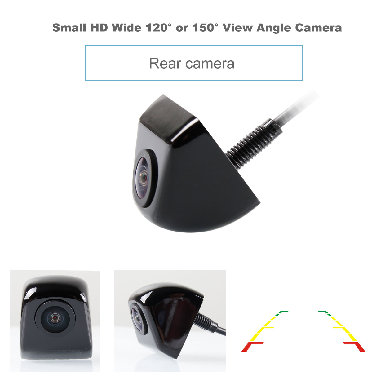 Waterproof Mini Car Back up Side Reverse Rear Backup Camera 12V Rear View Camera - Image 3
