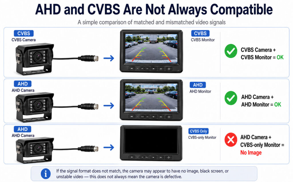 AHD Compatible with CVBS - Kysail