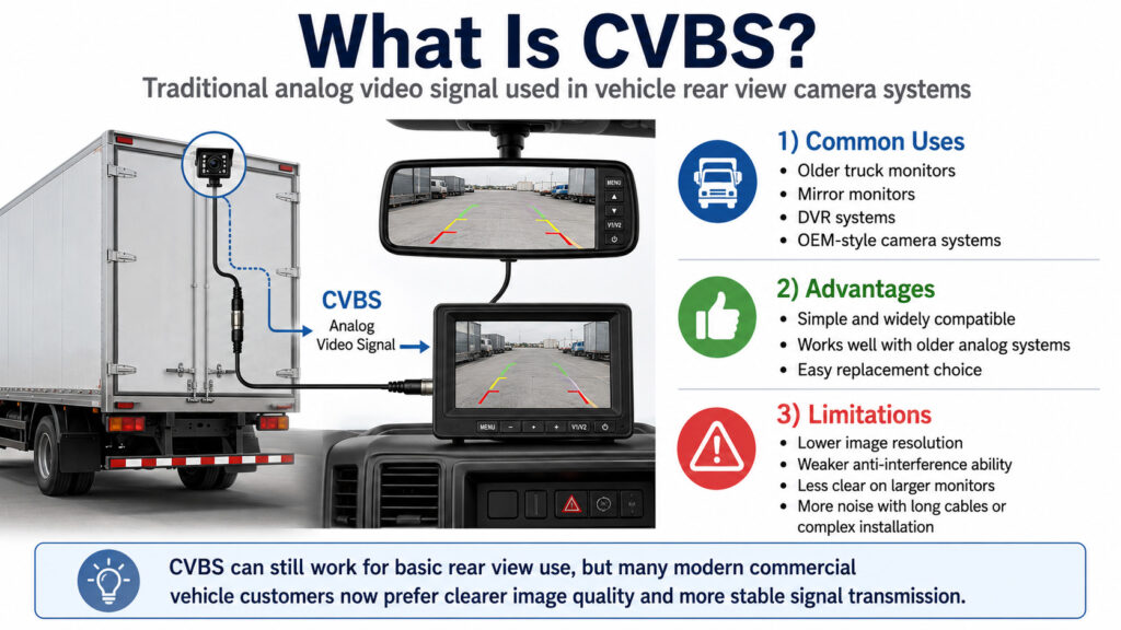 What is CVBS camera-Kysail