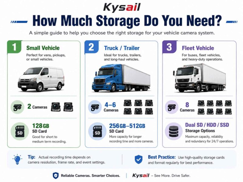 Can an 8-Channel Vehicle DVR Record 1080P on SD Card? Storage Guide for Truck Camera Systems